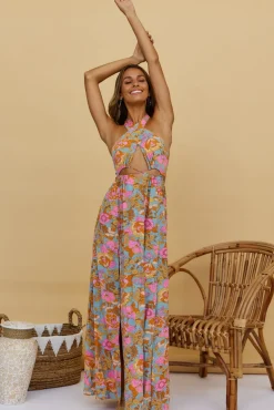 Oasis Pond Maxi Dress