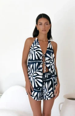 Octavia Top Pirah Print