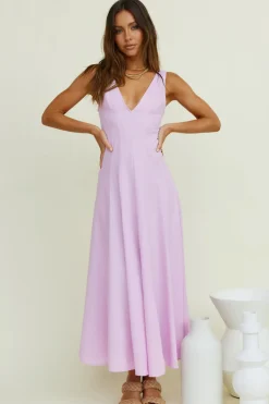 Open Meadows Maxi Dress Lilac