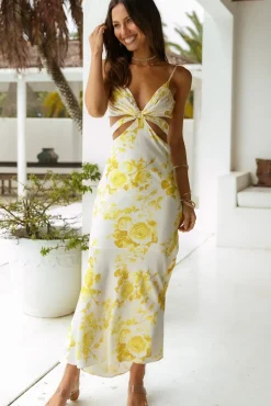 Opportunity Maxi Dress Yellow