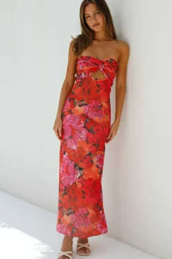Out Of This World Maxi Dress Red
