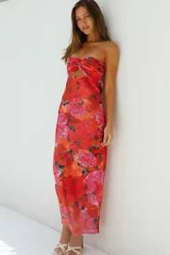 Out Of This World Maxi Dress Red