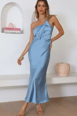 Over Again Maxi Dress Blue