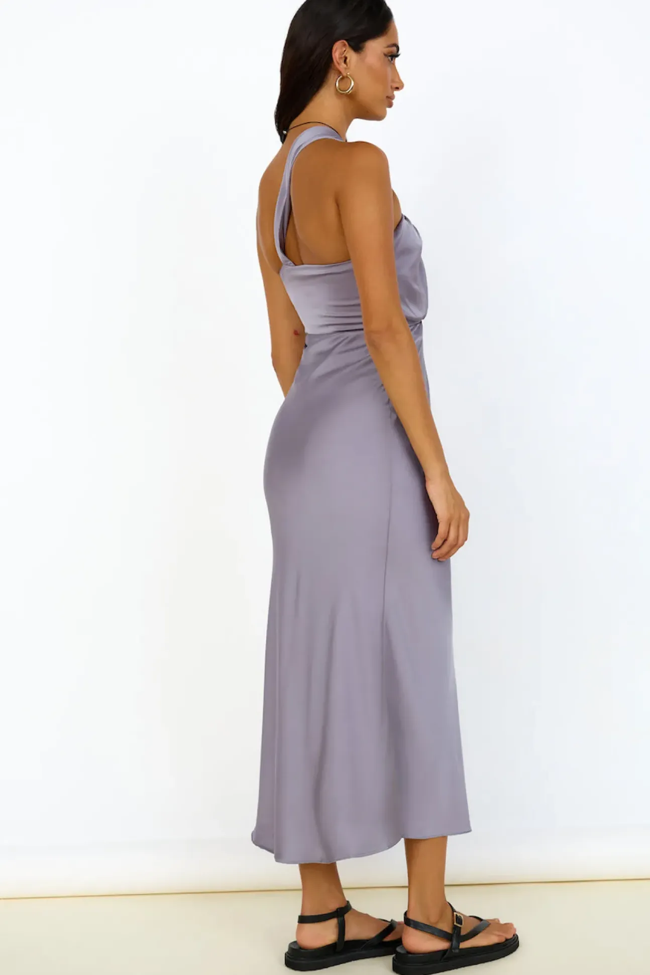 Over Again Maxi Dress Grey