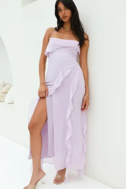 Painting the Sky Maxi Dress Lilac