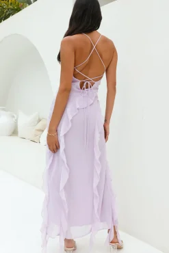 Painting the Sky Maxi Dress Lilac