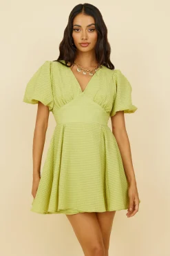 Pancakes For Two Dress Green