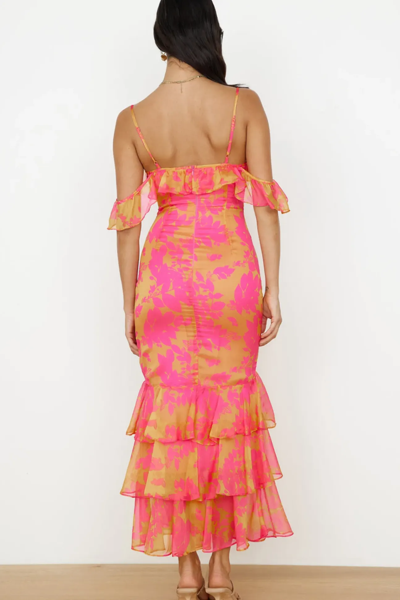 Party On Maxi Dress Pink