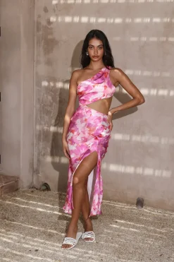 Perfectly Fine Maxi Dress Pink