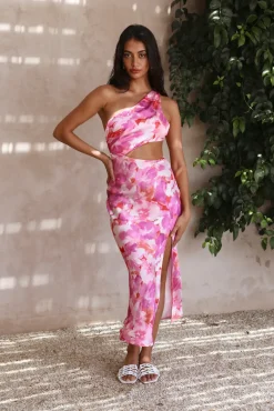 Perfectly Fine Maxi Dress Pink