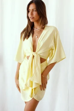 Pieces Of A Whole Dress Yellow