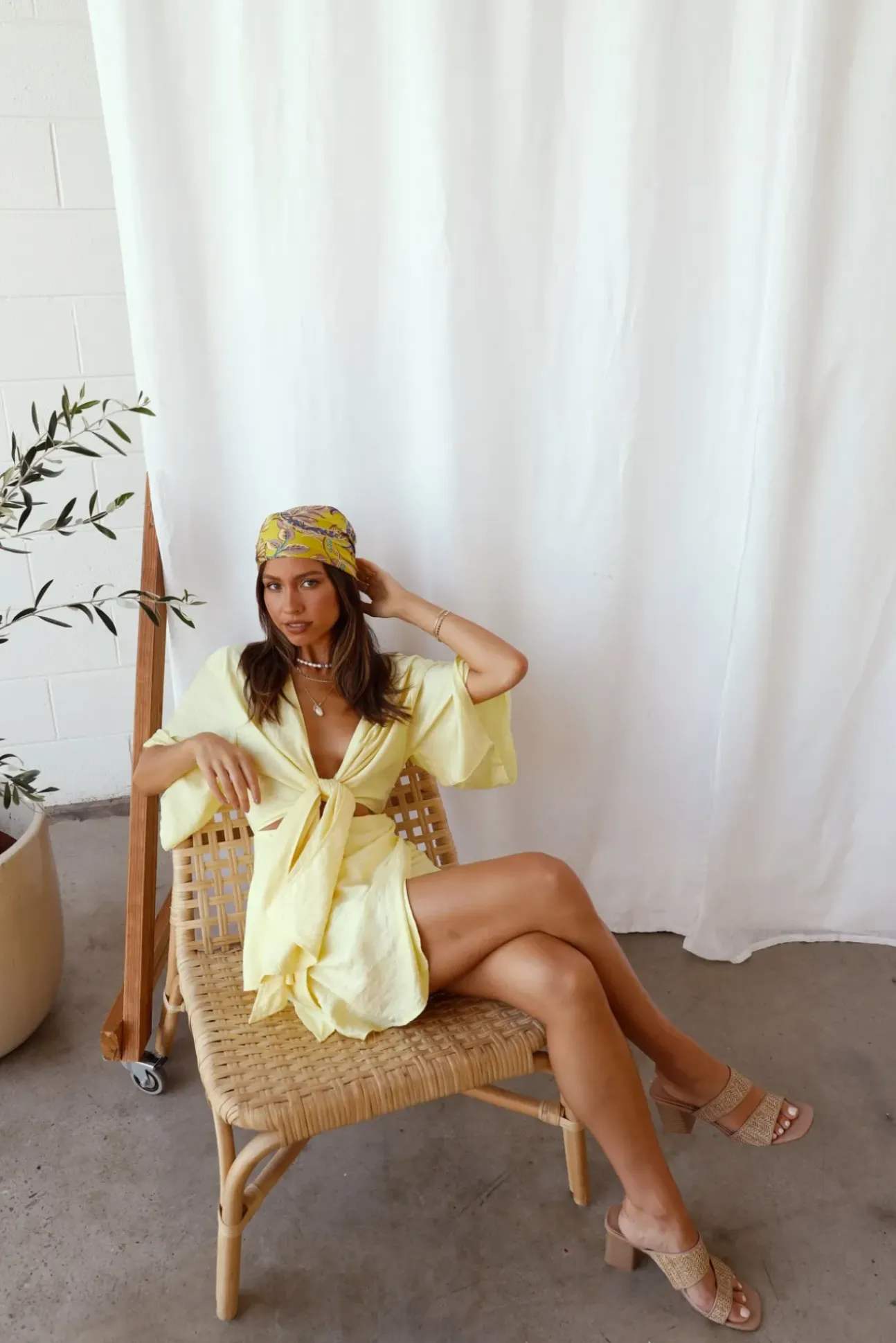 Pieces Of A Whole Dress Yellow