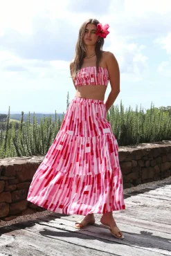 Platonic Crop Top Pink