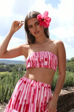 Platonic Crop Top Pink