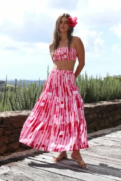 Platonic Crop Top Pink