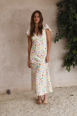 Playing In The Sun Maxi Dress Multi