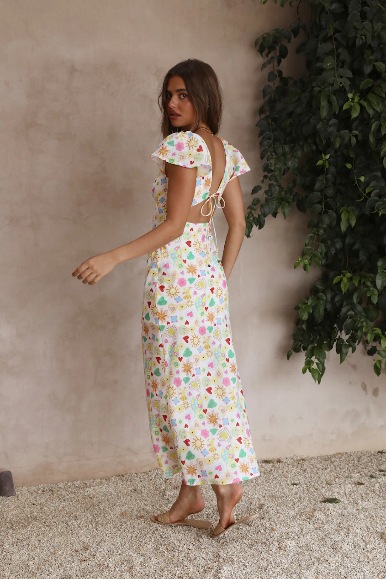 Playing In The Sun Maxi Dress Multi