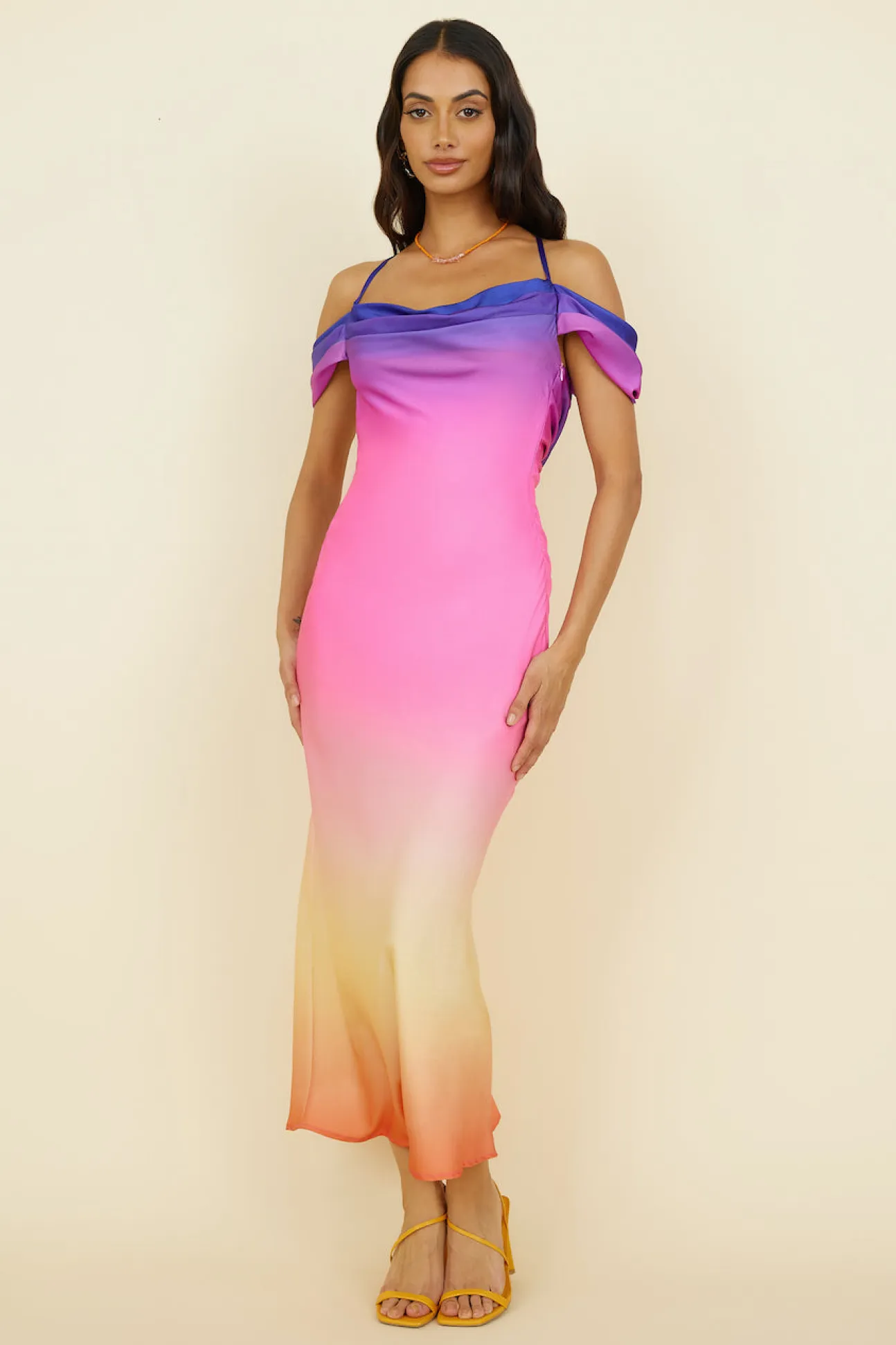 Play My Ace Maxi Dress Multi