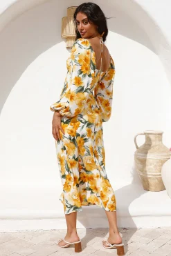 Pottery Class Maxi Dress Yellow