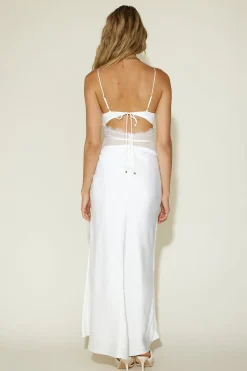 Priscilla Maxi Dress White