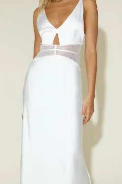 Priscilla Maxi Dress White