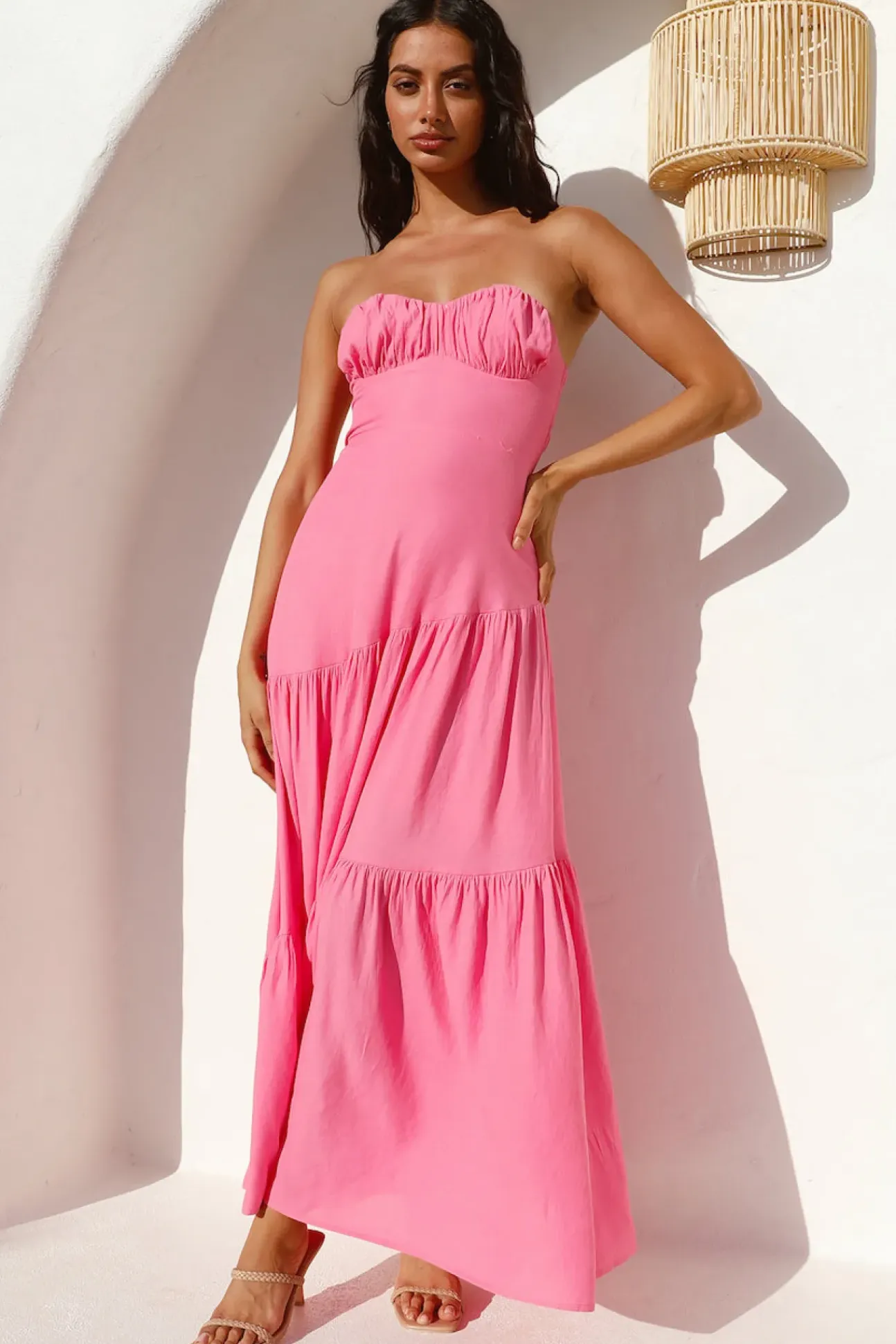 Promise Yourself Maxi Dress Pink