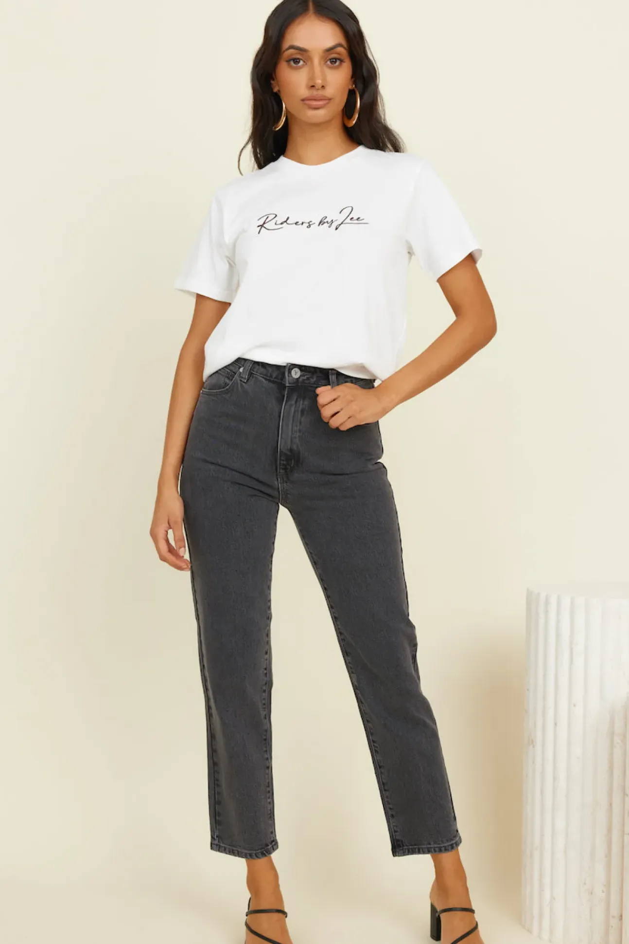 RIDERS BY LEE Classic Tee Vintage White