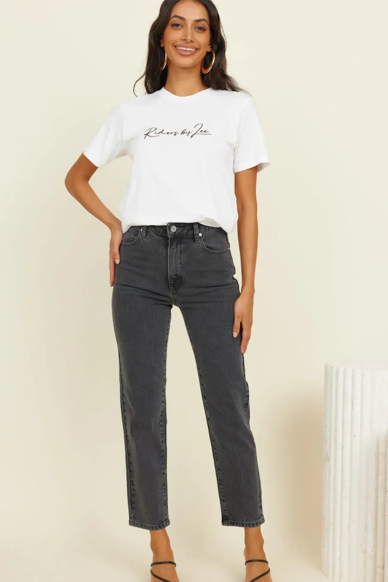 RIDERS BY LEE Classic Tee Vintage White