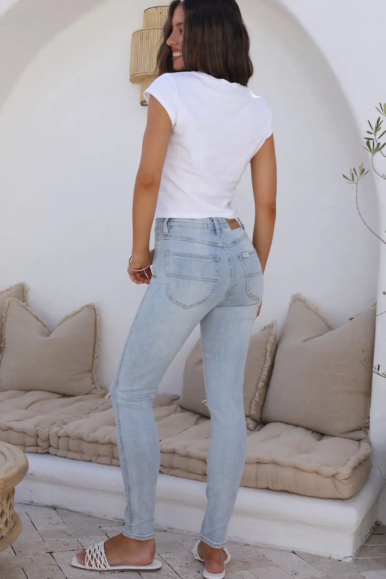 RIDERS BY LEE Hi Rider Jeans Lennon Destroy