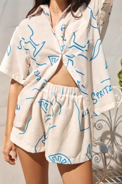 Roaming Around Shirt Blue