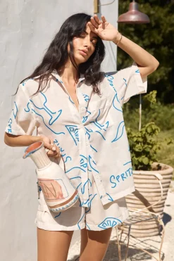 Roaming Around Shorts Blue