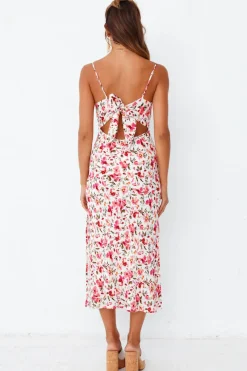 Rosy Cheeks Midi Dress