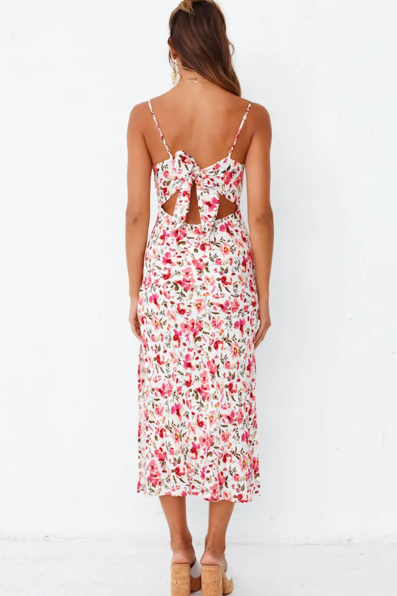 Rosy Cheeks Midi Dress