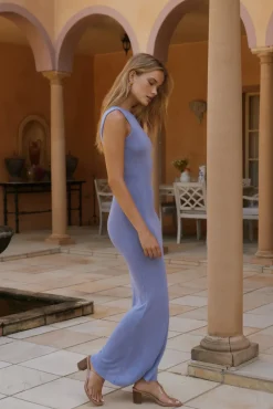 Runaway The Label Adriana Maxi Dress Iris