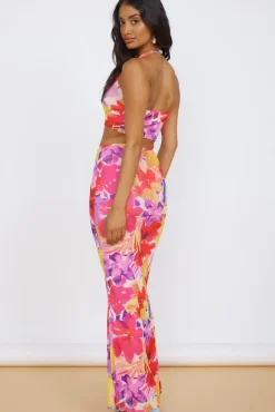 RUNAWAY THE LABEL Romance Top Pink