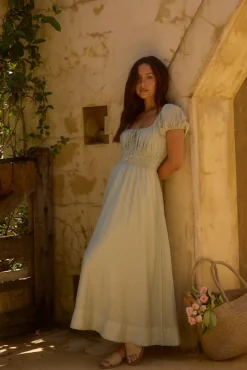 Sage of Secrets Maxi Dress Green