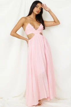 Sahara Journey Maxi Dress Blush
