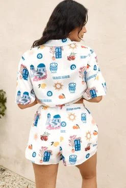 Santorini Summer Set Blue