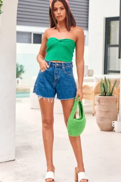 Sarali Crop Top Green