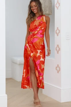 Save Me A Dance Maxi Dress Orange