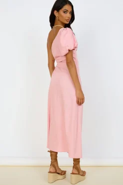 Say Goodbye Maxi Dress Pink