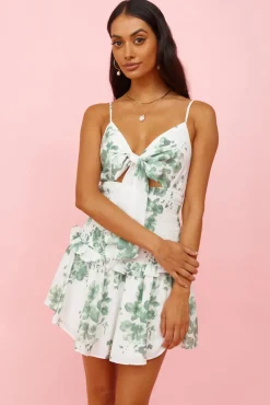 Seaside Dreaming Dress Green