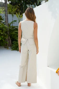 Seaside Serenity Pants Brown