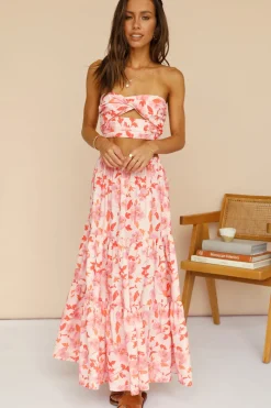 Secret Message Maxi Skirt