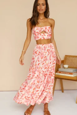 Secret Message Maxi Skirt