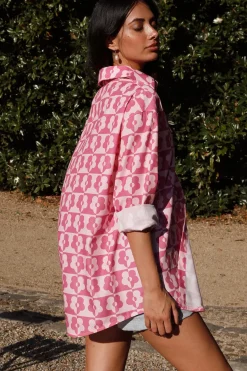 Secrets Of Summer Shirt Pink