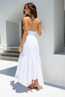 Serendipity Maxi Dress White