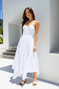 Serendipity Maxi Dress White