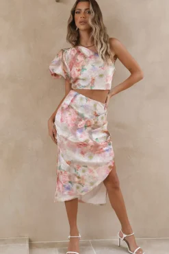 Serenity Crop Top Pink