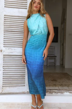 Seventeen Again Maxi Dress Blue